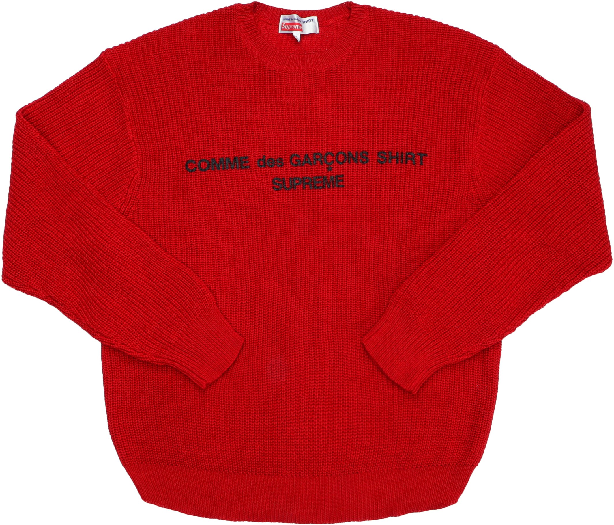 Supreme CDG Comme des Garcons SHIRT Sweater Red