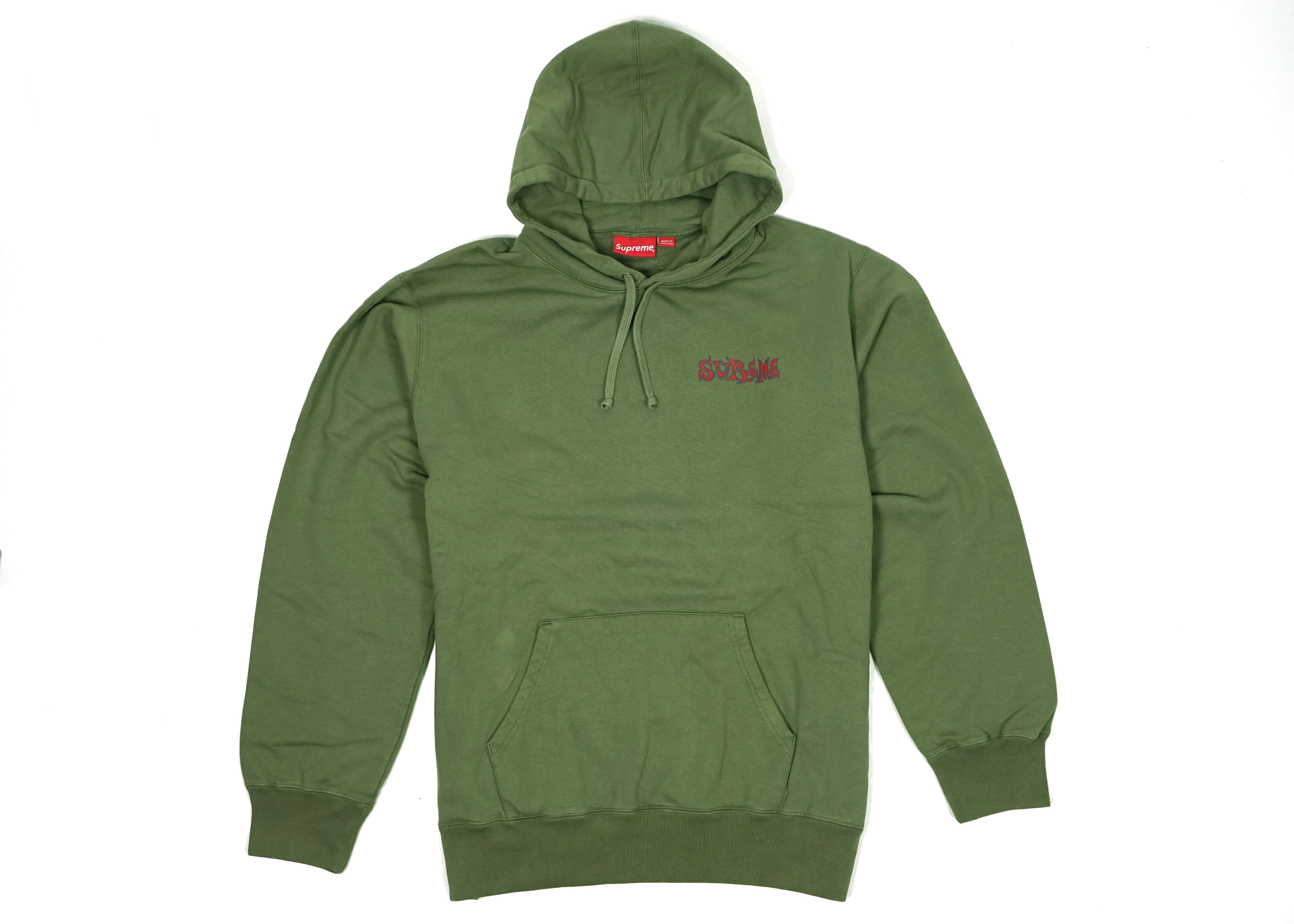 Supreme arm logo shop hoodie