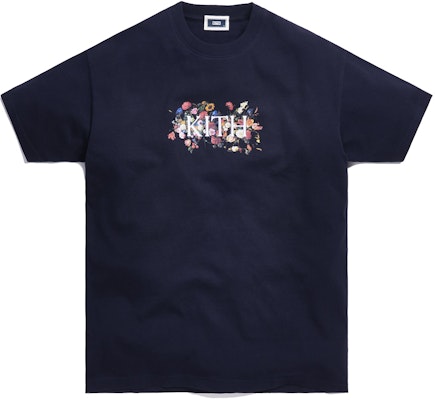 KITH Gardens Of The Mind II Tee Navy Novelship