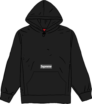 Supreme Polartec Hooded Sweatshirt Black - Novelship