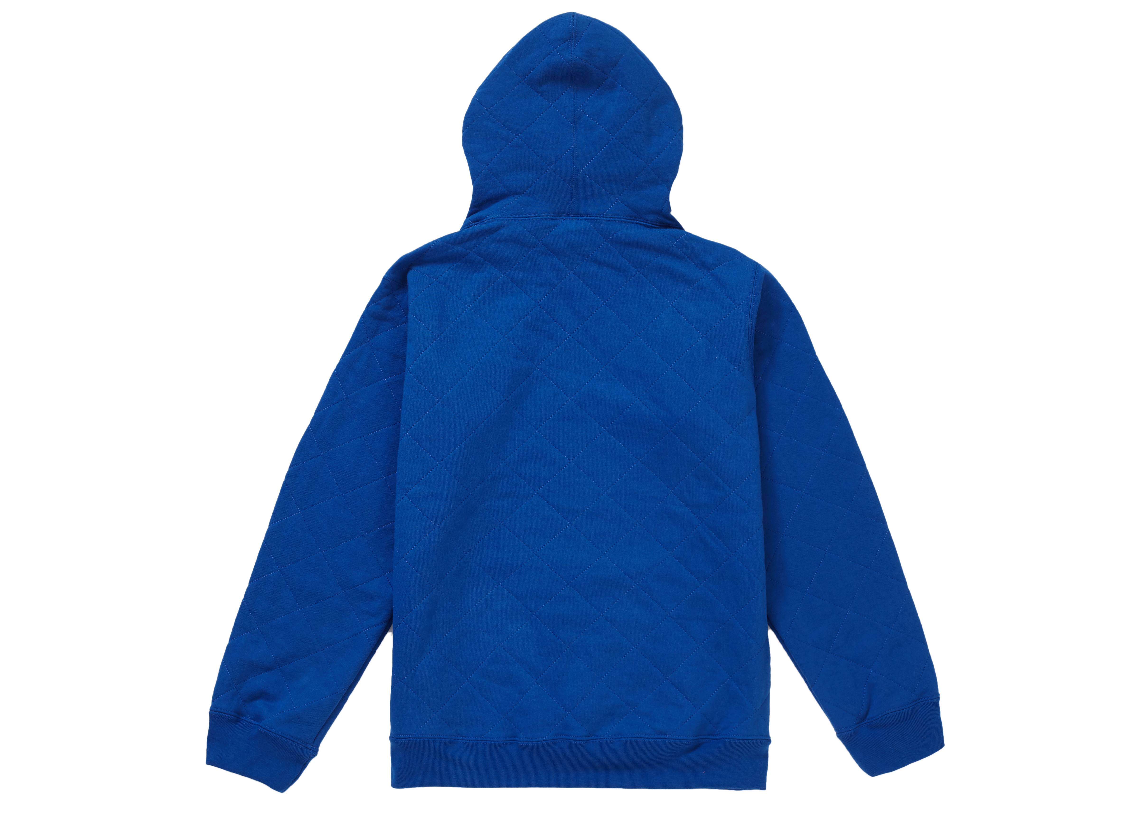Supreme Quilted Hooded Sweatshirt Royalを購入 - Novelship 