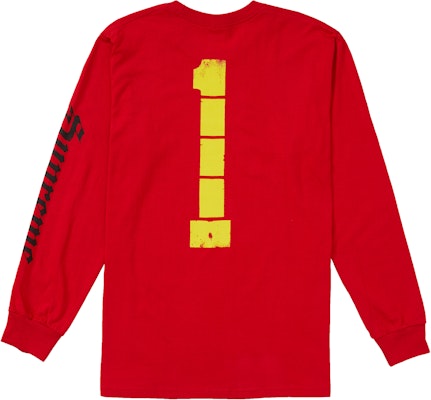 Supreme The Killer L/S Tee Red Order Supreme The Killer L/S Tee Red