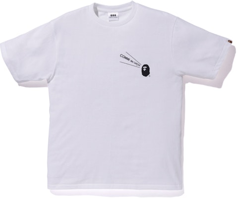 Cdg x bape clearance shirt