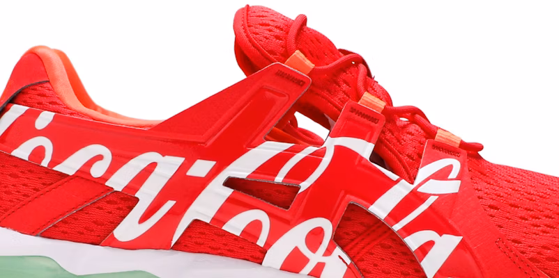 可口可乐 x ASICS Gel Quantum 90 '红色' 运动鞋 1023A062-600 Order 可口可乐 x ASICS Gel Quantum 90 '红色' 运动鞋 1023A062-600