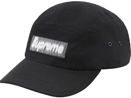 Supreme Reversed Label Camp Cap Black Supreme Reversed Label Camp Cap Black