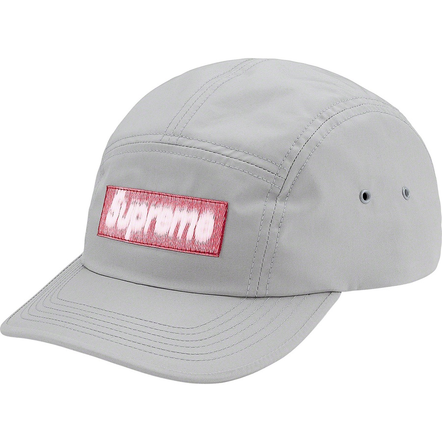 Supreme Reversed Label Camp Cap Grey