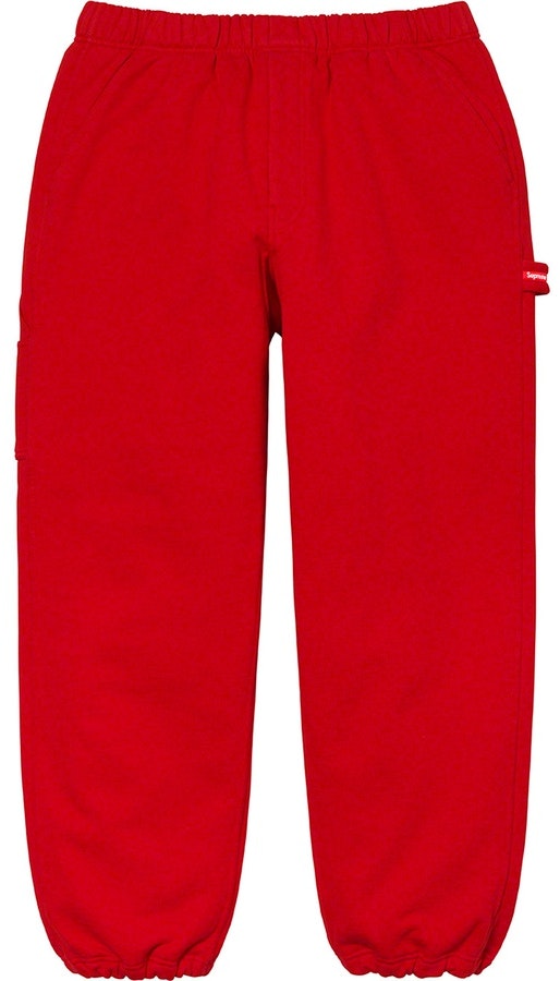 supreme-utility-pocket-sweatpant-red