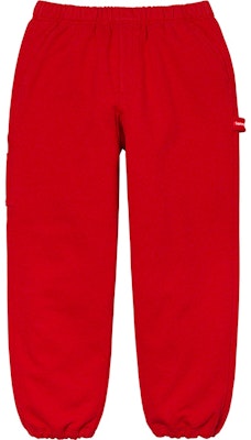 Supreme Utility Pocket Sweatpant Red Buy Supreme Utility Pocket Sweatpant Red