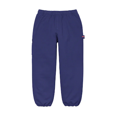 Supreme Utility Pocket Sweatpant Washed Navy