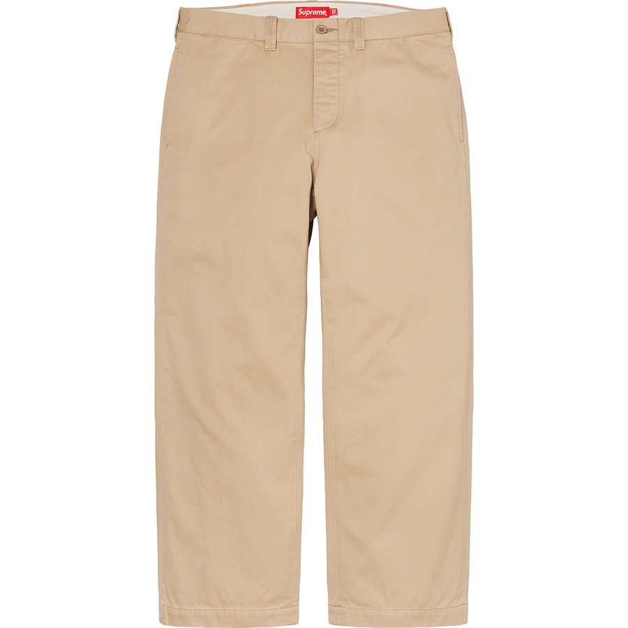 supreme pin up chino pant 34インチ supreme pin up chino pant パンツ Supreme Pin Up Chino Pant Washed