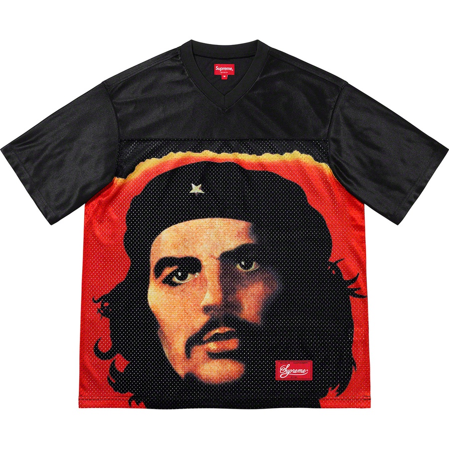 Buy 슈프림 체 풋볼 탑 블랙   (Supreme Che Football Top Black ) 
