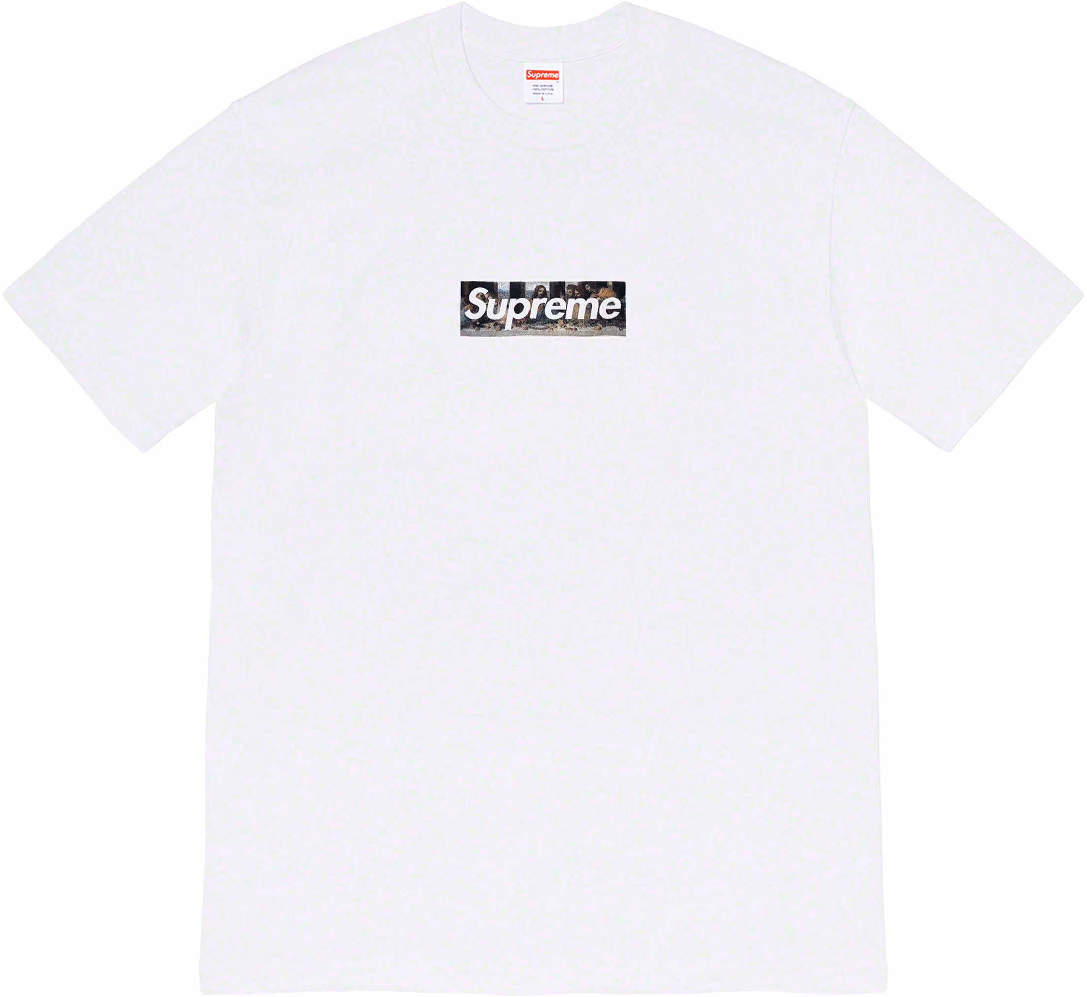 Supreme Milan Box Logo Tee White - Novelship