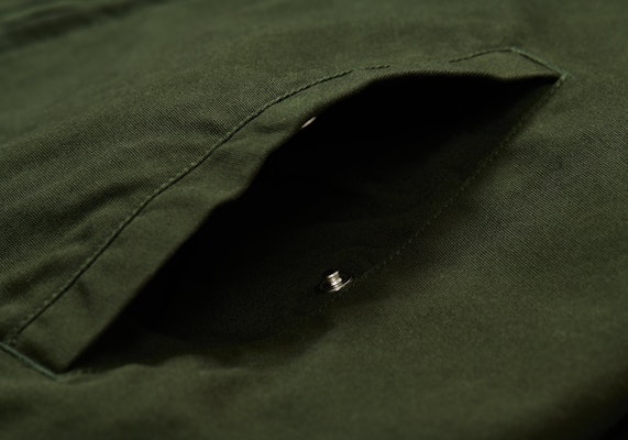 PALACE TRI-FLAG HOODED JACKET OLIVE Details for PALACE TRI-FLAG HOODED JACKET OLIVE
