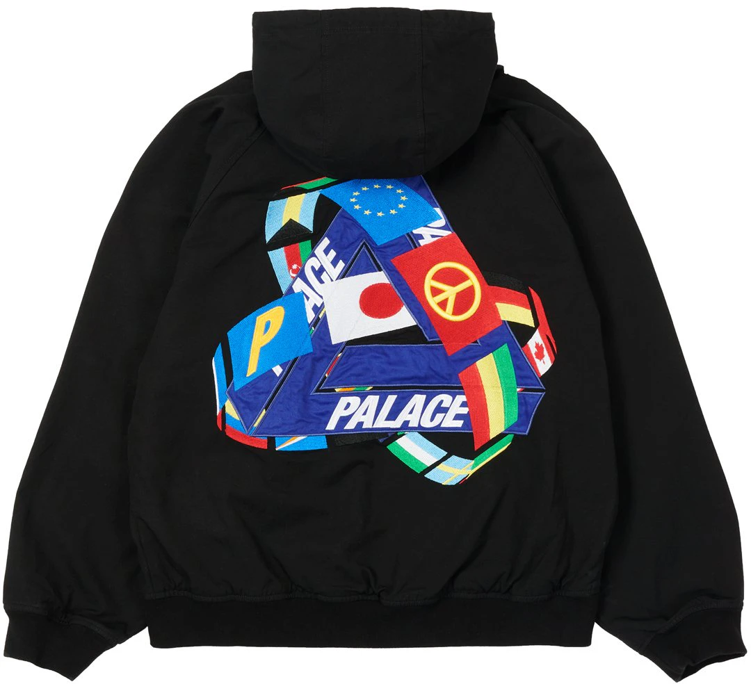 Palace tri color hoodie sales
