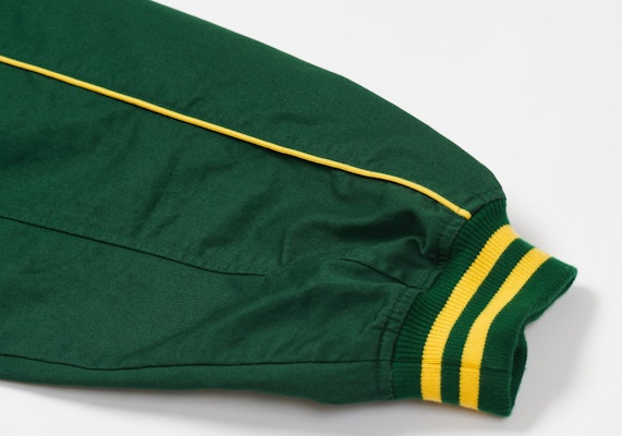 PALACE CHAIN STITCH BOMBER JACKET GREEN Details for PALACE CHAIN STITCH BOMBER JACKET GREEN