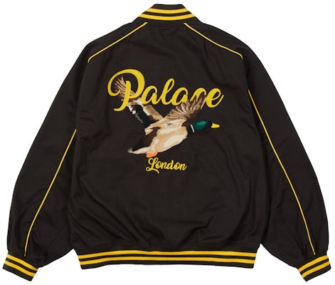 PALACE JAKET BOMBER HITAM CHAIN STITCH P20JK105 Buy PALACE JAKET BOMBER HITAM CHAIN STITCH P20JK105