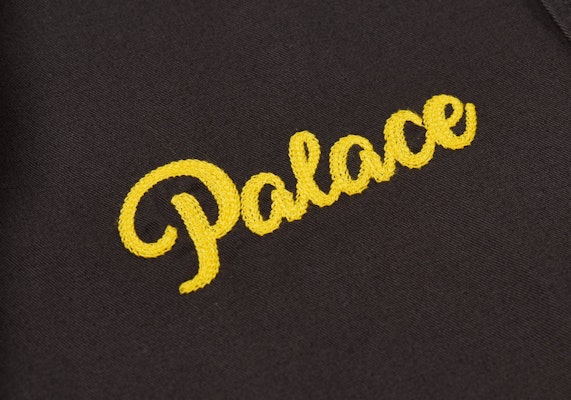 PALACE JAKET BOMBER HITAM CHAIN STITCH P20JK105 Shop PALACE JAKET BOMBER HITAM CHAIN STITCH P20JK105