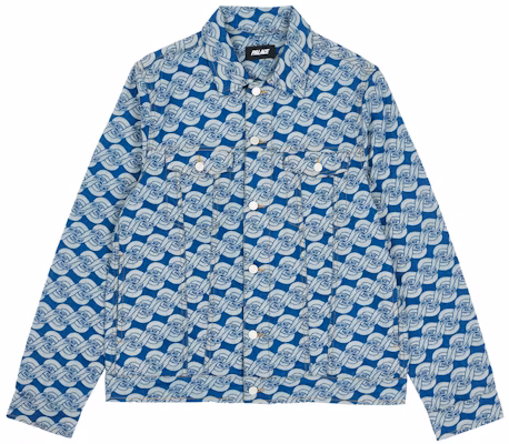 PALACE INFINITY DENIM JACKET STONE WASH Buy PALACE INFINITY DENIM JACKET STONE WASH