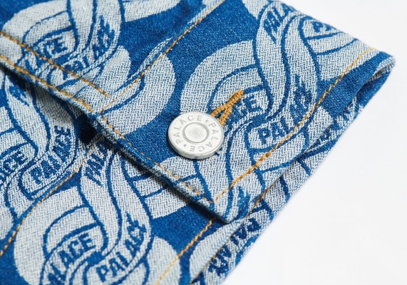 PALACE INFINITY DENIM JACKET STONE WASH Details for PALACE INFINITY DENIM JACKET STONE WASH