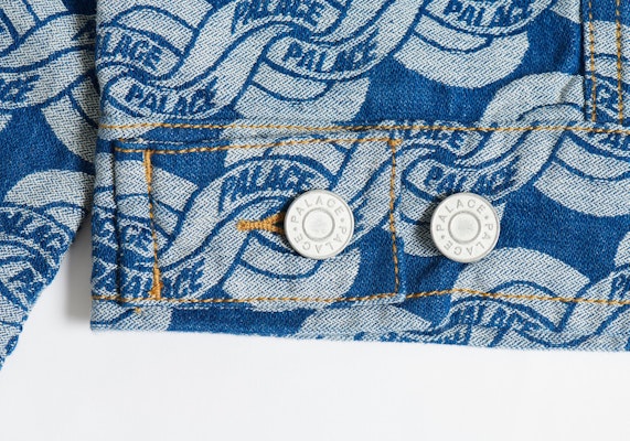 PALACE INFINITY DENIM JACKET STONE WASH Sizing PALACE INFINITY DENIM JACKET STONE WASH