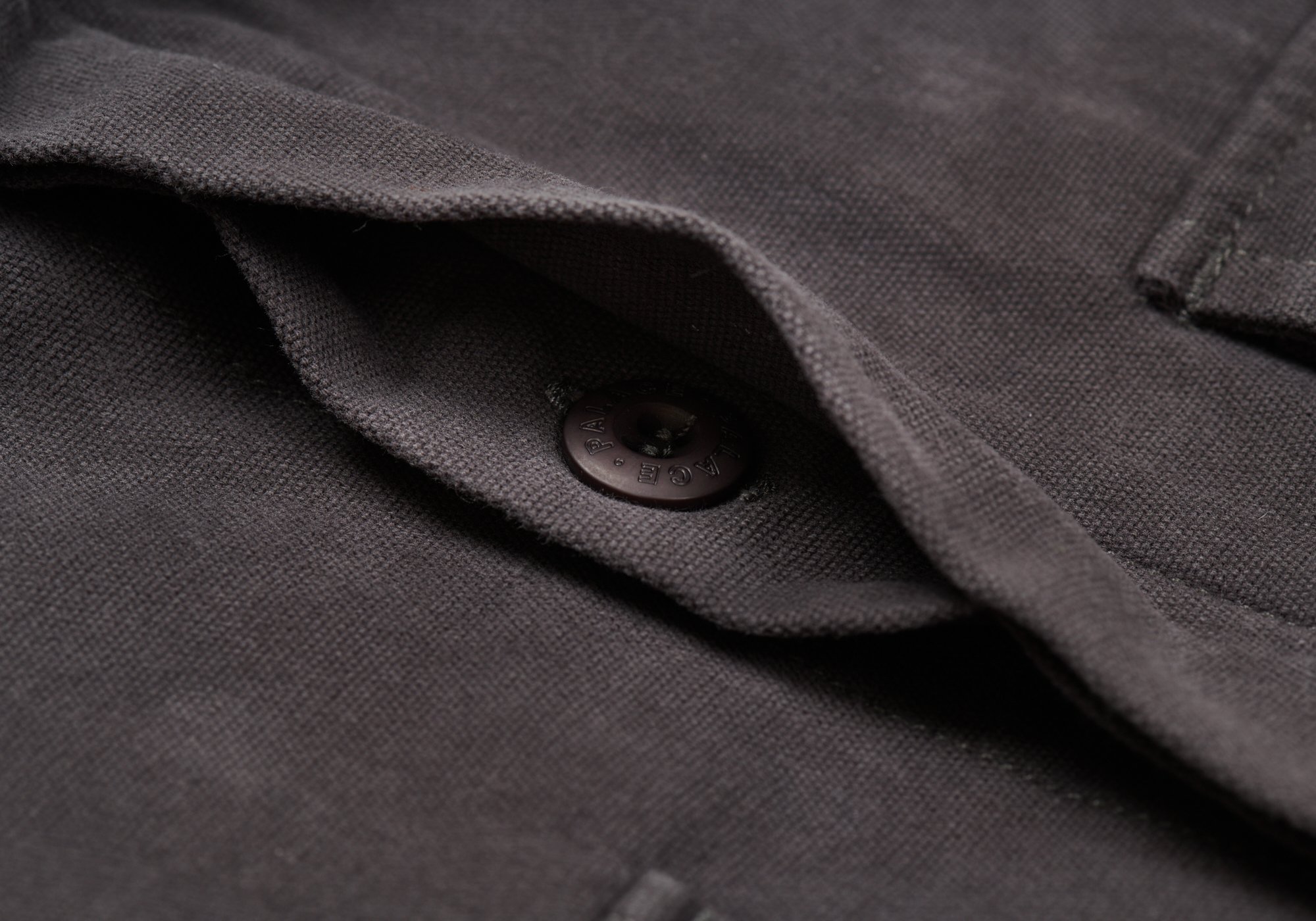 Shop 宮廷帆布襯衫洗黑色