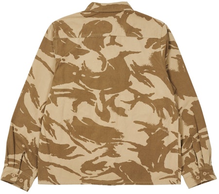 PALACE CANVAS SHIRT DESERT CAMO Order PALACE CANVAS SHIRT DESERT CAMO