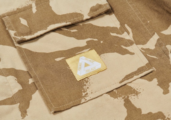 PALACE CANVAS SHIRT DESERT CAMO Lookbook PALACE CANVAS SHIRT DESERT CAMO
