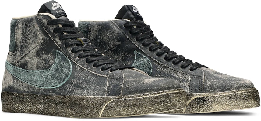Nike Zoom SB Blazer Mid Premium 'Faded Black' - DA1839-001 - Novelship
