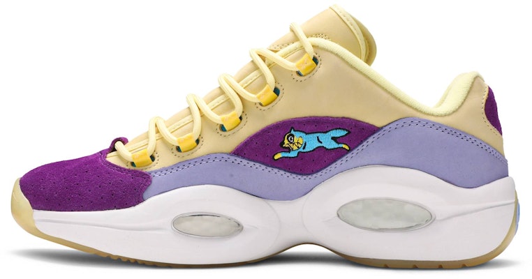 BBC Ice Cream x Reebok Question Low 'Yellow Lilac Glow' G55351 Lookbook BBC Ice Cream x Reebok Question Low 'Yellow Lilac Glow' G55351