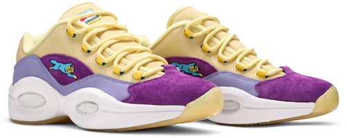 BBCアイスクリーム×リーボック クエスチョンLow "黄紫光" G55351 Cheap BBCアイスクリーム×リーボック クエスチョンLow "黄紫光" G55351