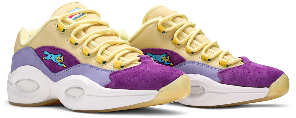 BBC Ice Cream x Reebok Question Low 'Yellow Lilac Glow' G55351 Cheap BBC Ice Cream x Reebok Question Low 'Yellow Lilac Glow' G55351