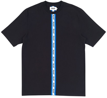 Palace Vertical Weave T-Shirt Black Buy Palace Vertical Weave T-Shirt Black