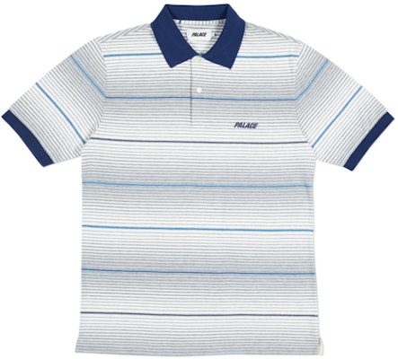 Palace Ghost Stripe Polo White Buy Palace Ghost Stripe Polo White