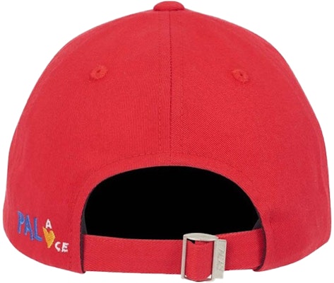 Palace JCDC P 6-Panel Red Order Palace JCDC P 6-Panel Red