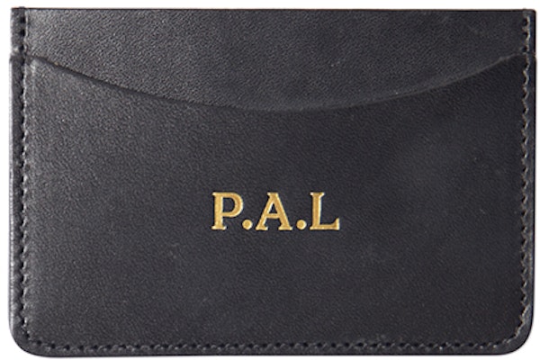 Palace Leather Card Holder Black Buy Palace Leather Card Holder Black