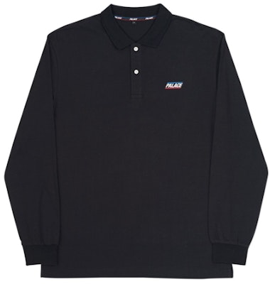 Palace Polo de Manga Larga Básico Negro Buy Palace Polo de Manga Larga Básico Negro