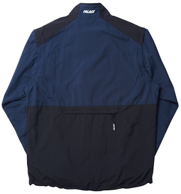 Palace Zip Off Shell Top Navy/Black Shop Palace Zip Off Shell Top Navy/Black