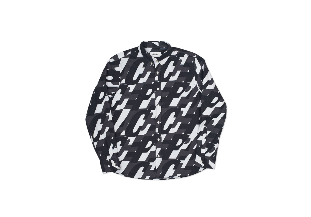 Buy Palace Boojie Shirt Repeater White/Navy/Black - Novelship