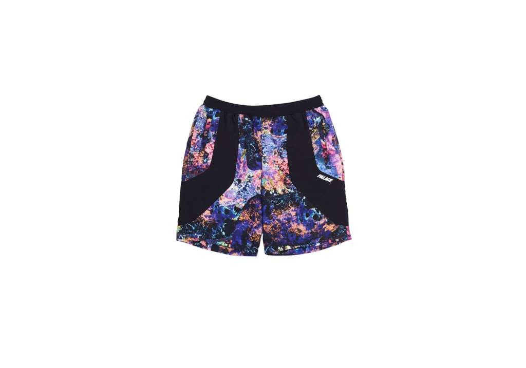 Palace Iments Shell Shorts Black/Purple - Novelship