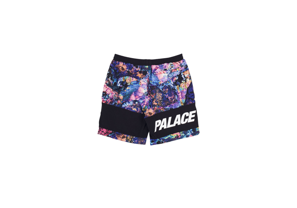 Palace Iments Shell Shorts Black/Purple - Novelship