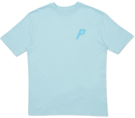 Palace Flocka T-Shirt Chill Blue Buy Palace Flocka T-Shirt Chill Blue