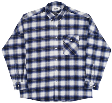Palace Ghost Shirt Blue/White Buy Palace Ghost Shirt Blue/White