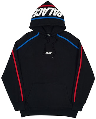 Palace S-Line Hood Black/Blue/Red Buy Palace S-Line Hood Black/Blue/Red
