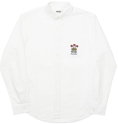 Palace Ich Bun Shirt White Buy Palace Ich Bun Shirt White