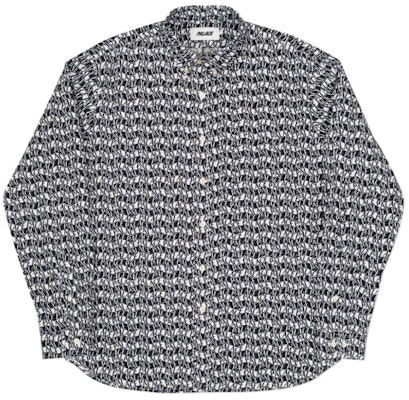Palace Intenso Shirt Black/White Buy Palace Intenso Shirt Black/White