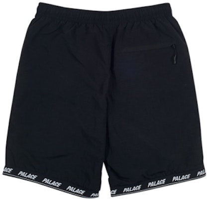 Palace Aslan Shell Shorts Black Order Palace Aslan Shell Shorts Black