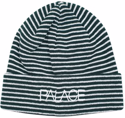 Palace Petit Stripe Beanie Green Buy Palace Petit Stripe Beanie Green