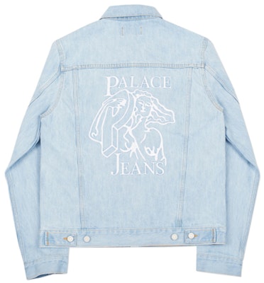 Palace Jeans Jacket Light Blue Order Palace Jeans Jacket Light Blue