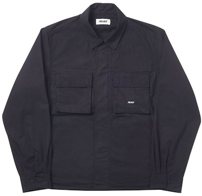 Palace Jungle Zip Shirt Black Buy Palace Jungle Zip Shirt Black