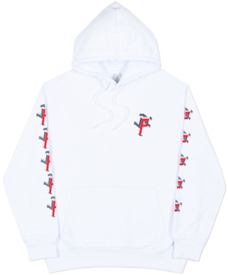 Palace P Man Hood White/Red Buy Palace P Man Hood White/Red
